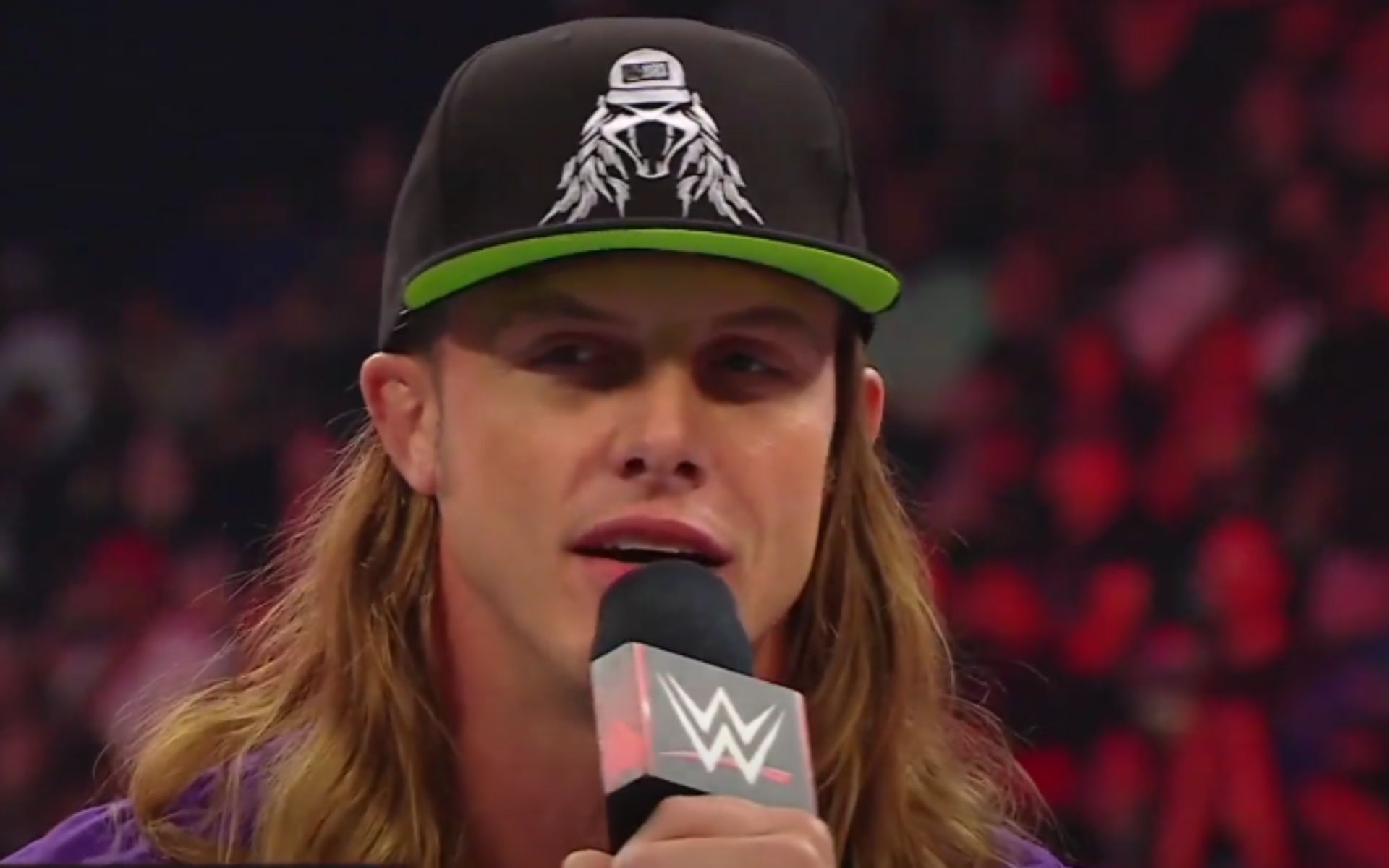 Riddle in WWE a few years ago (Pic Courtesy: WWE on YouTube)