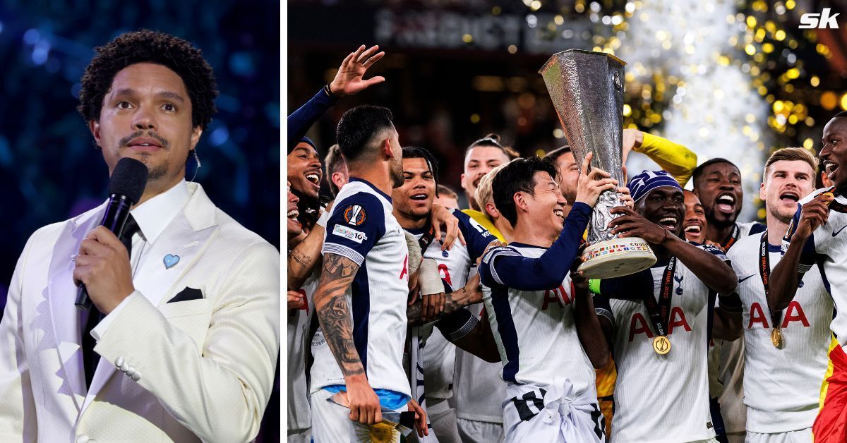 Trevor Noah expresses delight with Tottenham star winning UEL final vs Manchester United